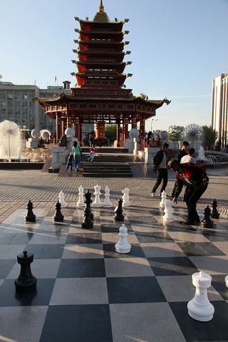 Illustration for article titled The curious Chess City of the Russian steppe